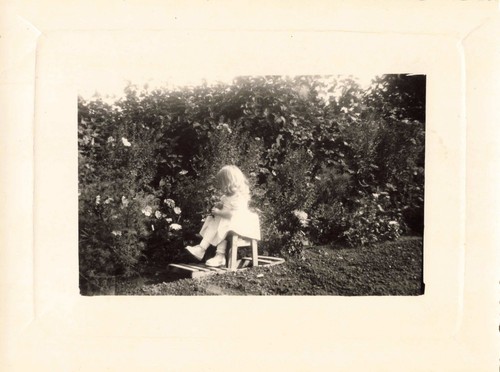 Ancienne photographie fillette - ancienne,