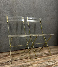 chaises pliantes par Yonel LEBOVICI et Bernard Berthet pour Marais international