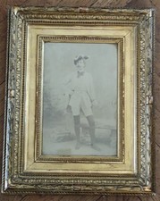 Ancien Cadre photo doré 19