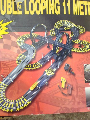 Jouet circuit rally double - circuit,