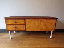 MINI ENFILADE VINTAGE-DESIGN 60 70-2 tiroir-1 porte-sur pieds