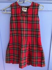 SCHOOL UNIFORMS USA - ROBE D'ECOLE FILLE Taille 6 USA - TRUEGRITS - ECOSSAIS ROU