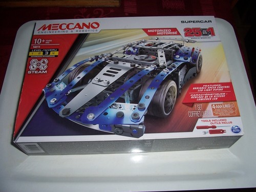 Boite meccano neuve supercar - boite,