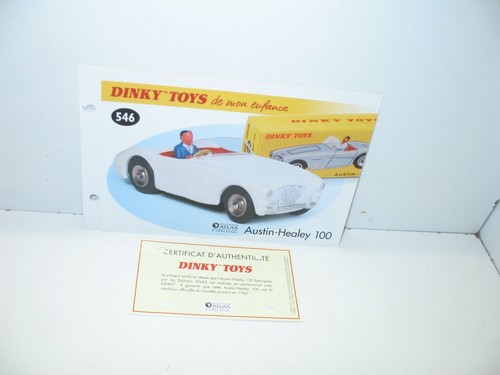 Fiche certif dinky - +, toys