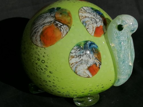 Tortue grand modele verre - tortue,