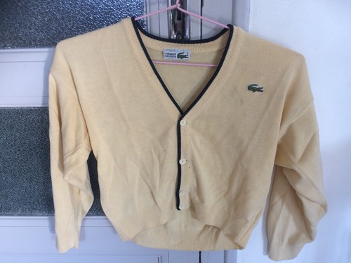 Ancien gilet lacoste jaune - ancien,