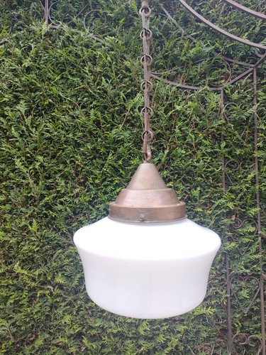 Suspension opaline blanche - suspension,