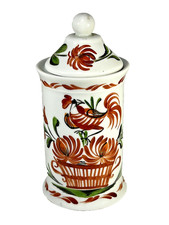 PETIT POT À PHARMACIE EN PORCELAINE DE LIMOGES XXème