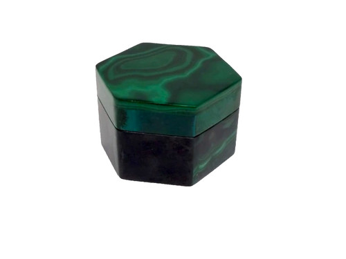 Boîte malachite avec - boîte,