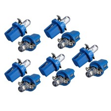 10x AMPOULE LED COMPTEUR TABLEAU DE BORD B8-5D T5 Lampe avec support BLEU T3802