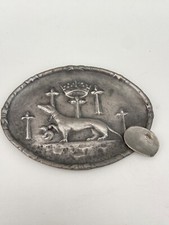 Cendrier Vide Poche Etain BRETAGNE  Signe Cortesi