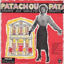 Patachou  Chante Aux Variétés  3e Serie N 76.030 R - An 1954