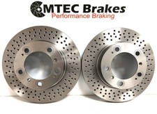 Porsche Boxster 986 2.5 2.7 987 2.7 Cayman 2.7 96-09 Frein Avant Disques Perforé