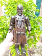 Mannequin Personnage Articulé Bras Tête Bois Sculpté XIXe Marionette ? Santon ?