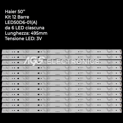 Kit barres strip tv led - 12,