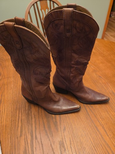 George carlotta brown leather - george,