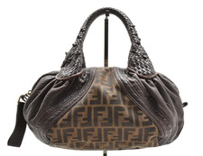 FENDI [Rank A] Spy Bag Zucca