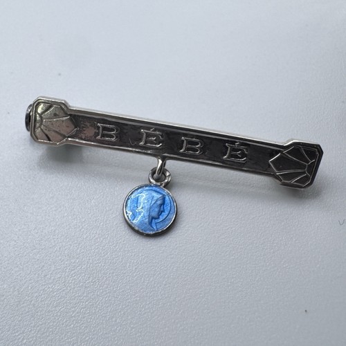 Broche ancienne bébé - broche,