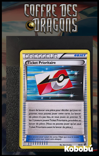 Carte pokémon ticket - pokémon,