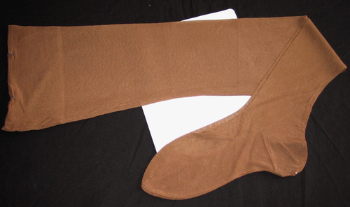 Bas couture marron - bas, 0