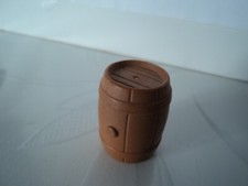 PLAYMOBIL tonneau marron bois poudre vin western pirate moyen âge baril 3550