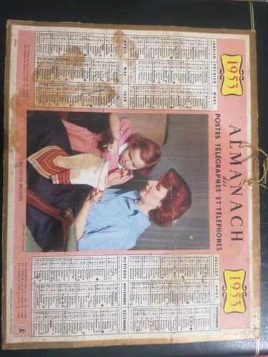 Calendrier almanach des - calendrier,