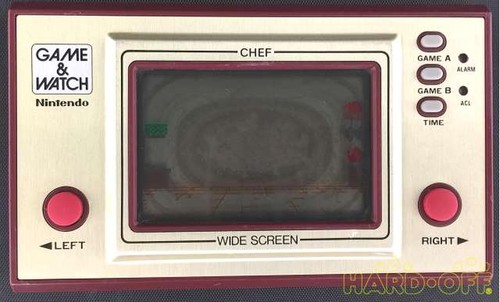 Nintendo game watch chef - watch,