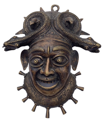 Masque africain ancien - ancien, en