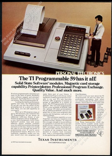 1978 programmable - 1978, ti
