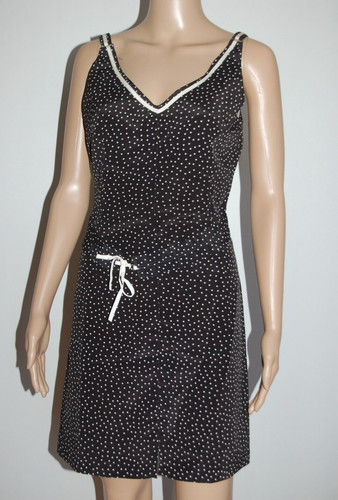 Robe été bretelles - , noir