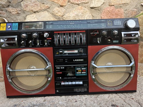 Vintage boombox lasonic - vintage,