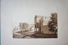 BEAU DESSIN LAVIS XIX°