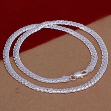 Collier serpent plaqué argent