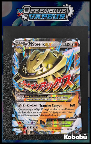 Carte pokémon steelix ex - pokémon,
