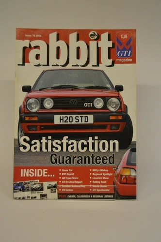 Rabbit gti magazine - issue, 76