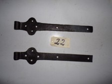 Pentures, charnières,  anciennes en fer forgé