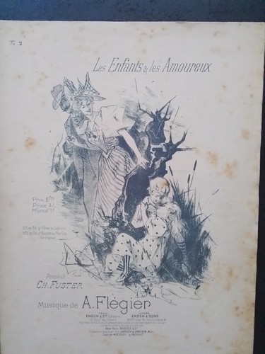 Partition ancienne piano - ancienne,