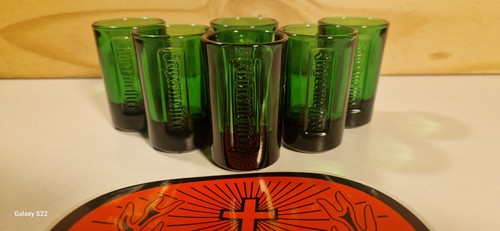 Verres jagermeister verts - 6,