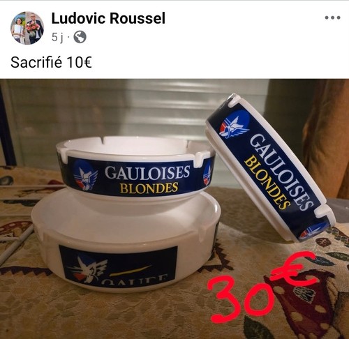 Cendrier publicitaire ancien - publicitaire,