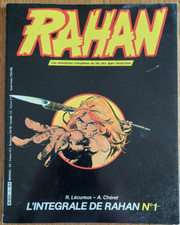 RAHAN L’INTÉGRALE MENSUEL BD du N°1 au N°6 LÉCUREUX CHÉRET  1984 BON ÉTAT