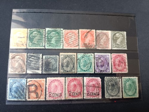 Timbres anciens canada 1868 - timbres,