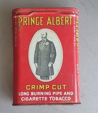 PRINCE ALBERT Monaco  Boîte De Tabac Rouge  Ancienne Vintage Militaire Guerre 