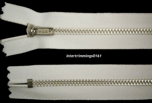 Ykk fermeture éclair - ykk, blanc