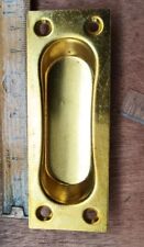 Poignée Coquille  laiton Encastrée Poignée de Porte Coulissante