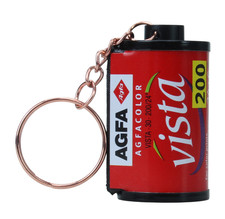 AGFA  Vista 200  Porte-clés film pellicule 35mm photo (Réf#V-204)