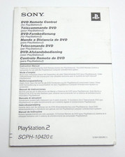NOTICE TELECOMMANDE DVD POUR CONSOLE SONY PS2 SCPH-10420 E PLAYSTATION 2