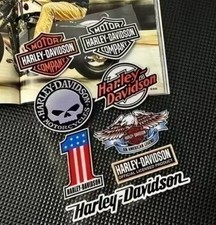 8 Stickers Harley-Davidson