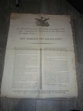 Affiche Historique Originale