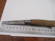 ANCIEN COUTEAU PLIANT EN BOIS