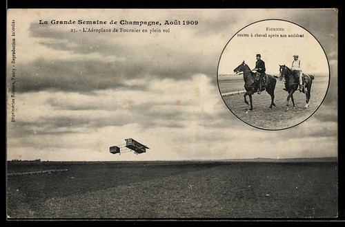 Carte postale aéroplane - l'aéroplane, de